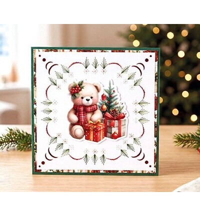 CD12524 - Find-it - Feuille 3D à découper – Christmas Bear - Furry Christmas Friends - Detail 2 CD12524 - Find-it - Feuille 3D à découper – Christmas Bear - Furry Christmas Friends - Detail 2