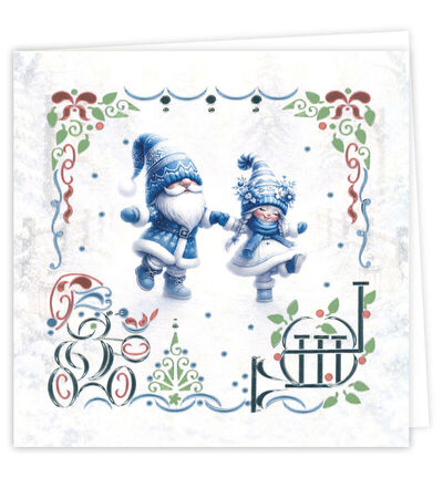 DODOPP056 - Find-it - Hobbydots Cards 56 – Winter Gnome Wonders - Les lutins - Detail 3 DODOPP056 - Find-it - Hobbydots Cards 56 – Winter Gnome Wonders - Les lutins - Detail 3