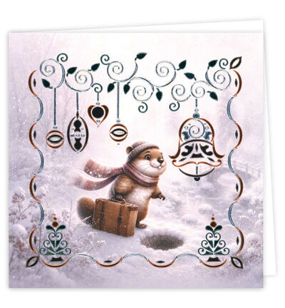 DODOPP055 - Find-it - Hobbydots Cards 55 – Groundhog - Animaux / Insectes - Detail 1 DODOPP055 - Find-it - Hobbydots Cards 55 – Groundhog - Animaux / Insectes - Detail 1