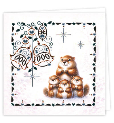DODOPP055 - Find-it - Hobbydots Cards 55 – Groundhog - Animaux / Insectes - Detail 2 DODOPP055 - Find-it - Hobbydots Cards 55 – Groundhog - Animaux / Insectes - Detail 2