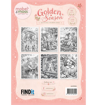 MMCB10004 - Find-it - Livre de coloriage – Golden Season A4 - Coloring Book - Detail 2 MMCB10004 - Find-it - Livre de coloriage – Golden Season A4 - Coloring Book - Detail 2