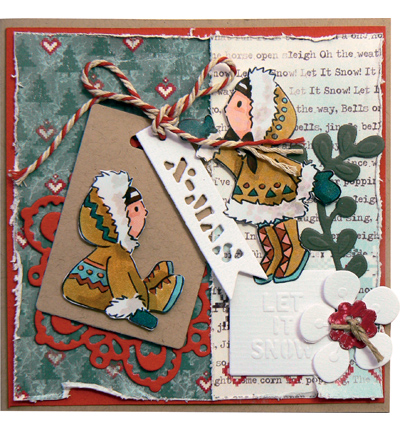 LR0187 - Marianne Design - Hiver - Noël, hiver - Detail 1