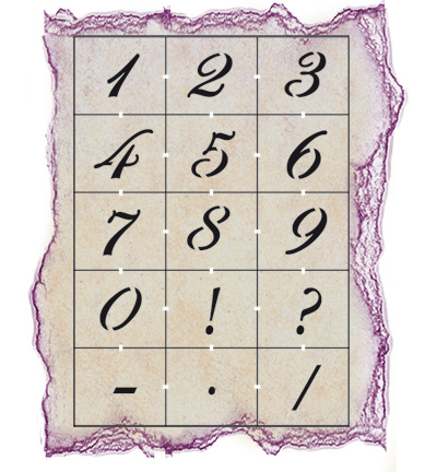 400601300 - ViVa Decor - Alphabet Majuscules + chiffres - Alphabet - Detail 2