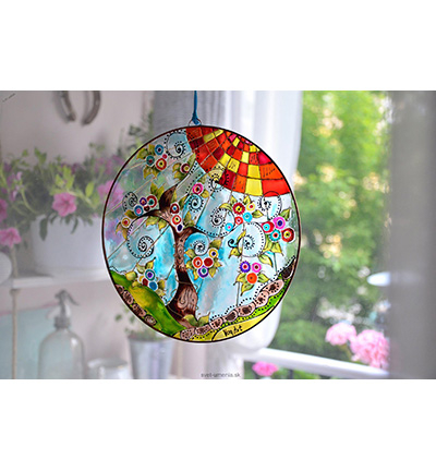 111020 - Pebeo - Veil white - Pebeo Vitrea 160-Gloss - Detail 7