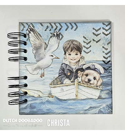 474.300.015 - Dutch DooBaDoo - MDF Art Journal Notebook - Dutch MDF Art - Detail 7