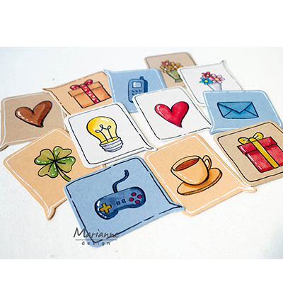 CS1176 - Marianne Design - Chat bubbles - Cadres, Etiquettes, Billets - Detail 9