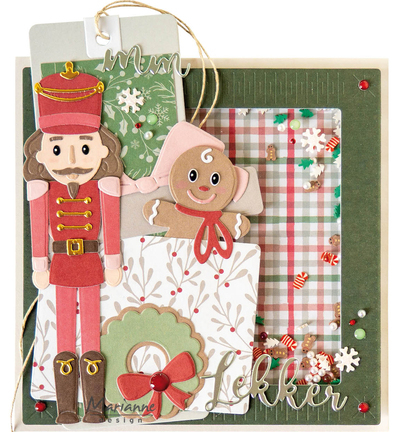 COL1578 - Marianne Design - Nutcrackers by Marleen - Noël, hiver - Detail 7