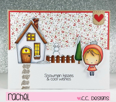 CCC37 - C.C.Designs - Winter Borders - Noël, hiver - Detail 3