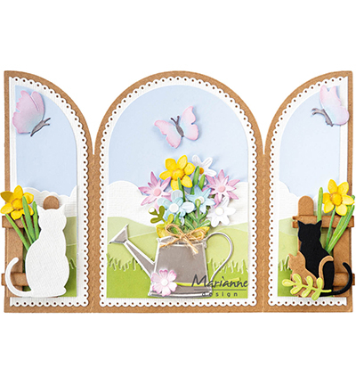 LR0572 - Marianne Design - Watering can - Jardin - Detail 7
