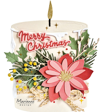 CA3230 - Marianne Design - Sparkles, Gold - Décoration - Detail 5