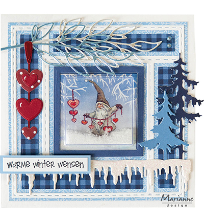 LR0831 - Marianne Design - Log cabin layout - Cadres, Etiquettes, Billets - Detail 5