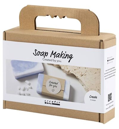 977793 - Creativ Company - Mini Hobbyset Zeep Maken, vierkant, lichtpaars - Hobbyset Mini - Detail 2