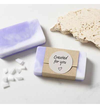 977793 - Creativ Company - Mini Hobbyset Zeep Maken, vierkant, lichtpaars - Hobbyset Mini - Detail 3