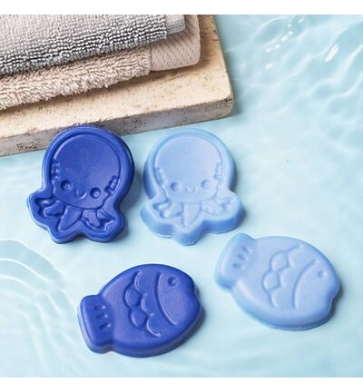 977785 - Creativ Company - Hobbyset Zeep Maken, Zeedieren, blauw - Hobbyset  - Detail 3