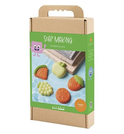 977784 - Creativ Company - Hobbyset Zeep Maken, Fruit, groen, oranje - Hobbyset  - Detail 2
