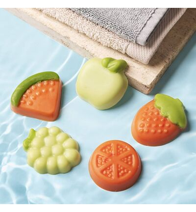 977784 - Creativ Company - Hobbyset Zeep Maken, Fruit, groen, oranje - Hobbyset  - Detail 3