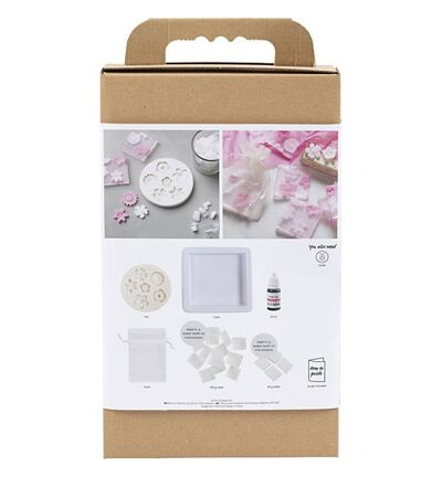 977786 - Creativ Company - Hobbyset Zeep Maken, Bloemen, roze - Hobbyset  - Detail 1