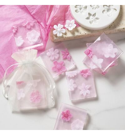 977786 - Creativ Company - Hobbyset Zeep Maken, Bloemen, roze - Hobbyset  - Detail 3