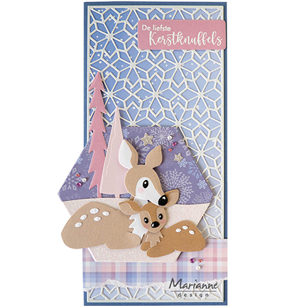 CR1638 - Marianne Design - Background Nordic slimline - Fond - Detail 2