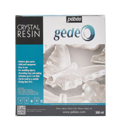766-334 - Pebeo - Gédéo kit crystal resin 300 ml - Resin - Detail 2 766-334 - Pebeo - Gédéo kit crystal resin 300 ml - Resin - Detail 2
