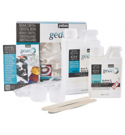 766-336 - Pebeo - Gédéo kit crystal resin 750 ml - Resin - Detail 2 766-336 - Pebeo - Gédéo kit crystal resin 750 ml - Resin - Detail 2