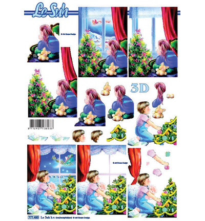 Set 2 - Le Suh - Knipvellen assorti set 2- 10pcs, A4 - Lesuh - Detail 2