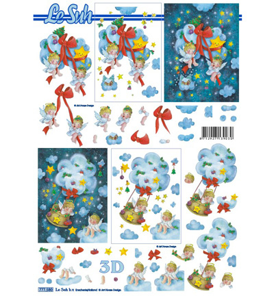 Set 2 - Le Suh - Knipvellen assorti set 2- 10pcs, A4 - Lesuh - Detail 5