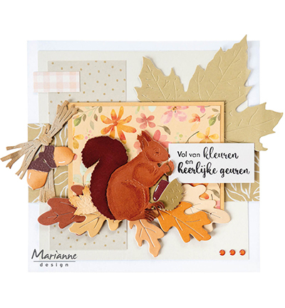 LR0925 - Marianne Design - Tiny's oak branches - Automne, Halloween - Detail 8