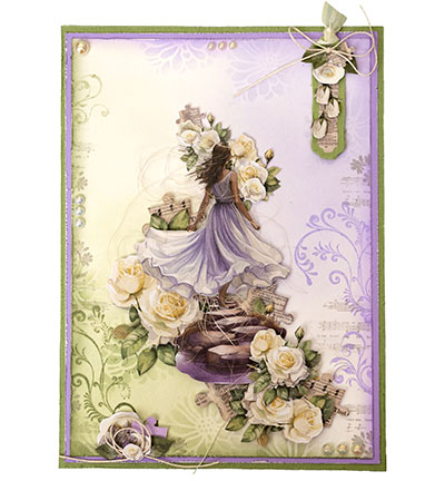 JMA-GB-DCPP318 - Jenine's - Die-cut Paper Pad Paper elements Growing & Blooming nr.318 - Die-cut Paper Pad - Detail 5