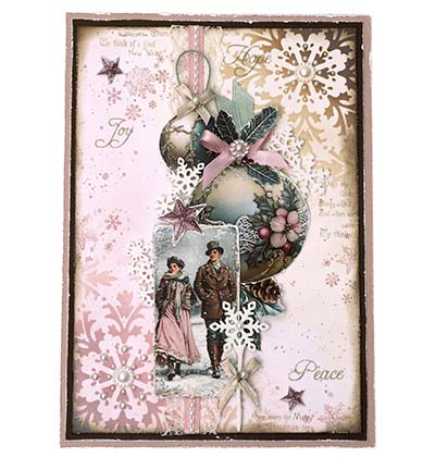 JMA-CB-STAMP884 - Jenine's - Holiday wishes Christmas Blush nr. 884 - Textes - Detail 3