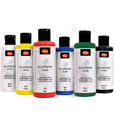 800270413 - ViVa Decor - Basic Colors - Acrylfarben Sets - Detail 1
