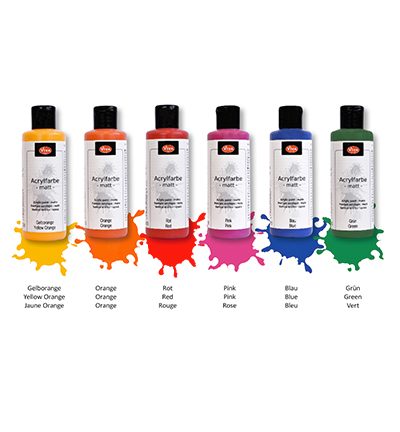 800302300 - ViVa Decor - Kit Regenbogen - Peinture doigts enfants - Detail 2