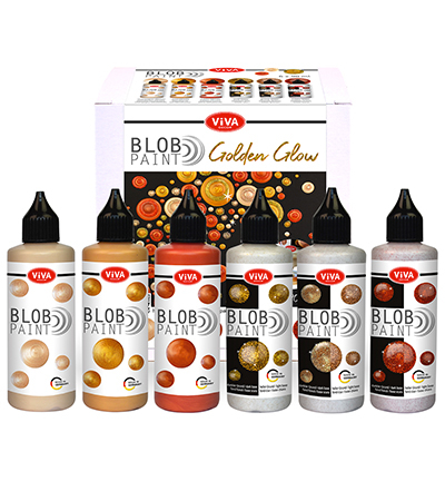 800305800 - ViVa Decor - Blob Paint set peinture Golden Glow - Sets - Detail 1