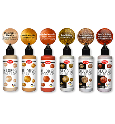 800305800 - ViVa Decor - Blob Paint set peinture Golden Glow - Sets - Detail 2