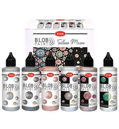 800305900 - ViVa Decor - Blob Paint set peinture Silver Moon - Sets - Detail 1