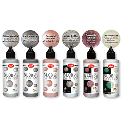 800305900 - ViVa Decor - Blob Paint set peinture Silver Moon - Sets - Detail 2
