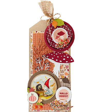 HK1714 - Marianne Design - Hetty's Mini's - Gnomes - Hetty - Detail 1