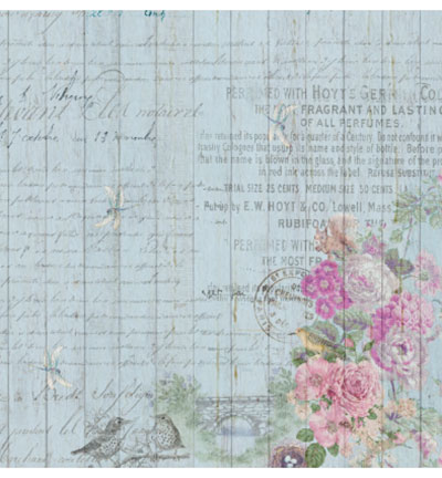 MC104 001A - FabScraps - Bella Rosa Card Kit - Card Kit - Detail 2