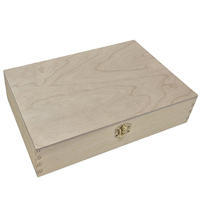 SL055/7774 - Kippers - Bois, Coffret 24 petits comp.grenen (vakjes 4x4cm) - Coffrets - Detail 1