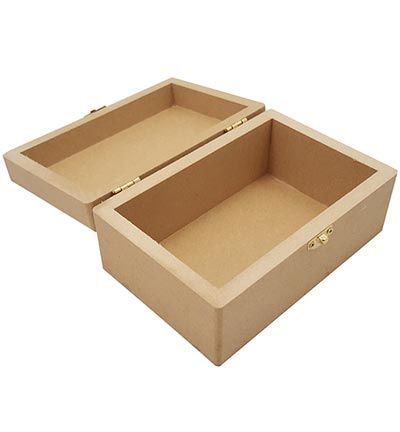 5493/8276 - Kippers - Boite rectangle vide MDF - Rangements - Detail 1