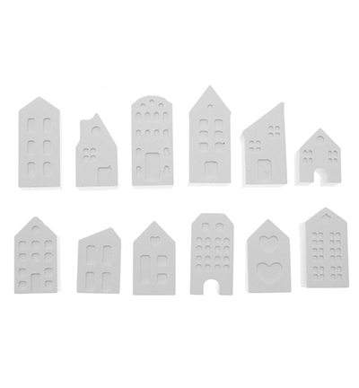 740048-12 - Stafil - Little Houses - Moules Silicone - Detail 1