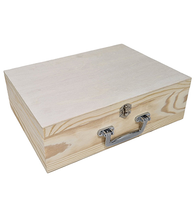 SL649 / 2276 - Kippers - Valise A4 en pin poignée métal, luxe - Coffret - Detail 1