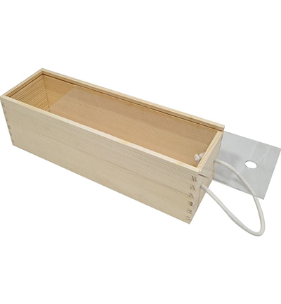 SL668 / 2331A - Kippers - Caisse à vin,1 bouteille, avec couvercle à glissière en plexiglas - Coffret à vin - Detail 1