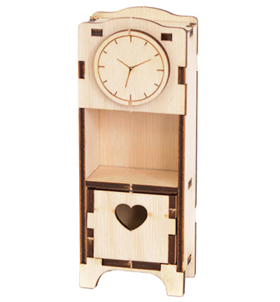 8603-10 - Stafil - Puzzle en bois 3D Horloge - Miniatures - Detail 2