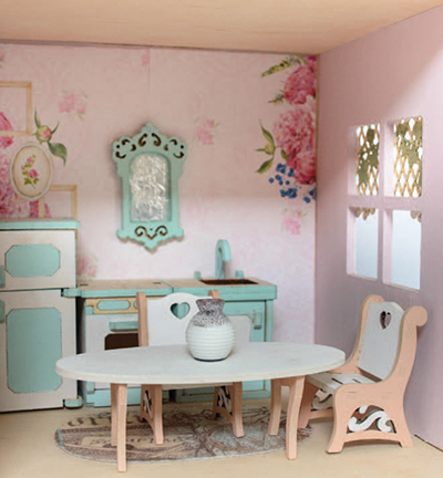 8603-01 - Stafil - 3D wooden puzzle maison de poupée - Maison de poupée - Detail 3