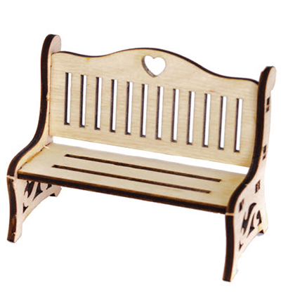 8603-04 - Stafil - 3D wooden puzzle banc - Miniatures - Detail 2