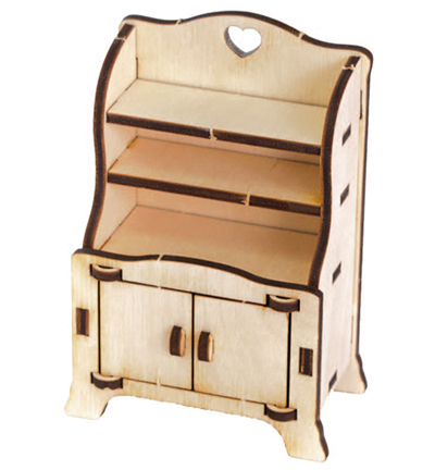 8603-06 - Stafil - 3D wooden puzzle  vaisselier - Miniatures - Detail 2