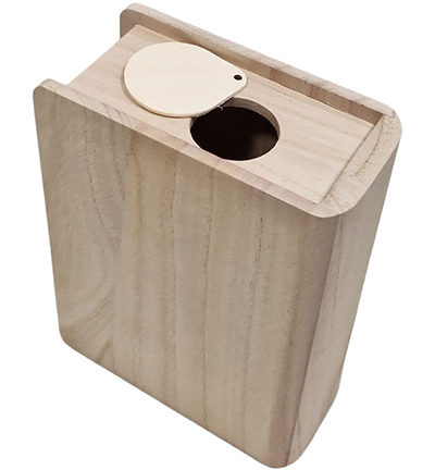 SL662 / 2599 - Kippers - Tirelire forme livre paulownia - Tirelire - Detail 2