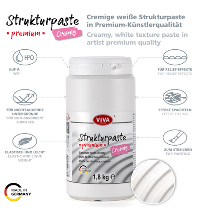 1178100165 - ViVa Decor - Strukturpaste, Cremig - Blanc - Detail 1