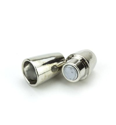 12358-5802 - Hobby Crafting Fun - Cord Clasp, Platinum - Magnétique  - Detail 1